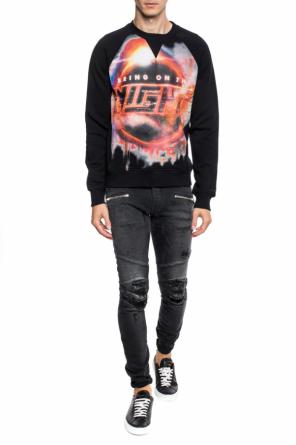 Sweatshirt with a printed logo, zdjęcie 2 Sweatshirt with a printed logo od Balmain